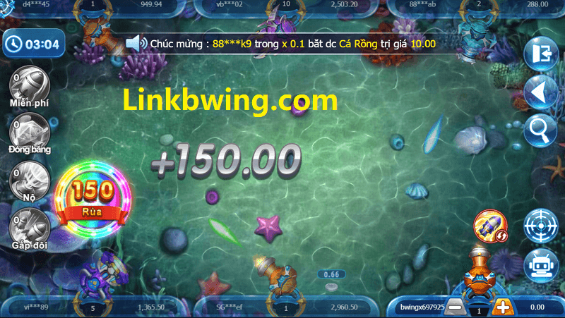 Giới thiệu game bắn cá đổi thưởng tại Bwing.cm